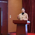 刘英子在“沪滇同康”暨“乡村振兴和教育发展”系列公益活动启动仪式发表致辞