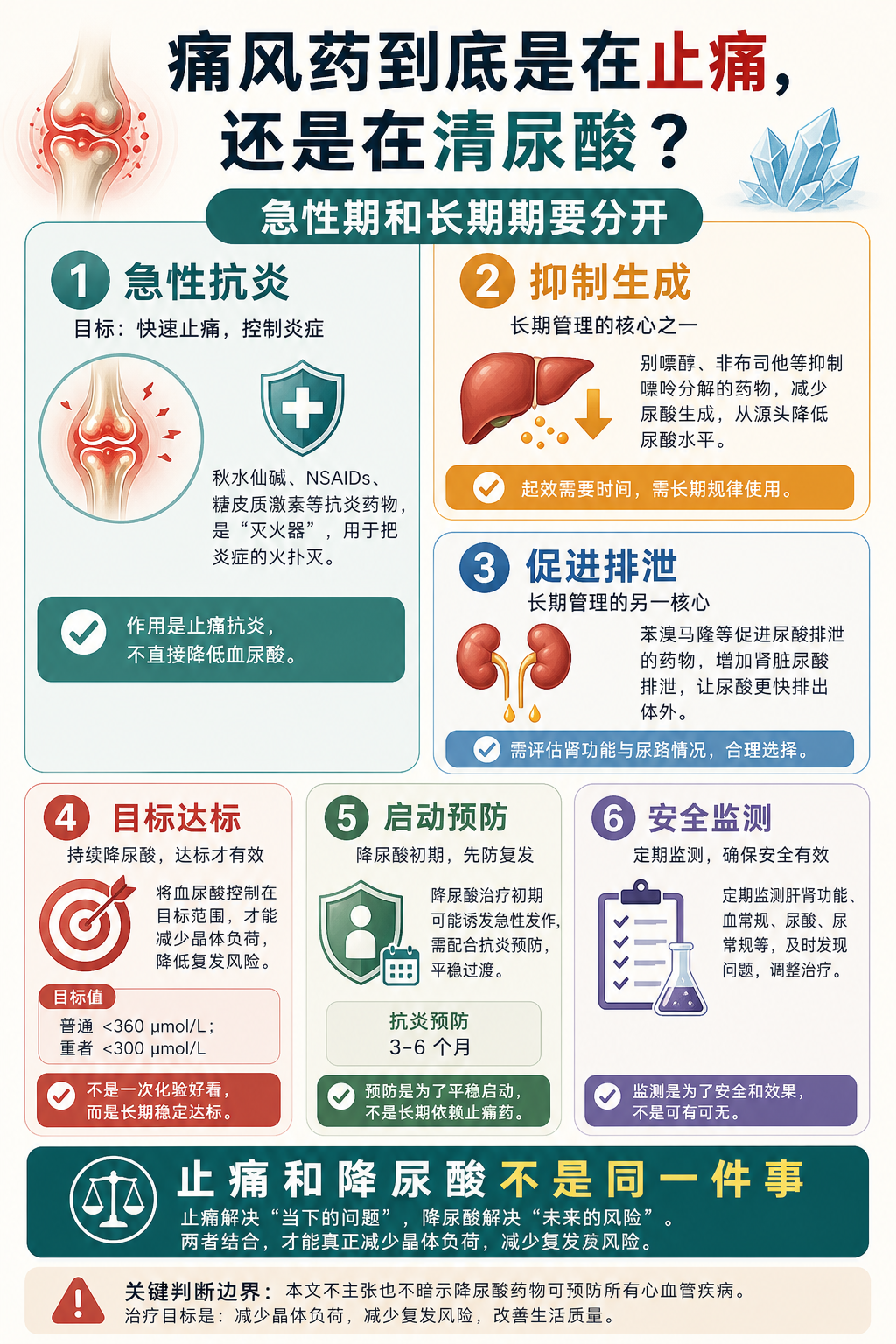 05 痛风药到底是在止痛,还是在清尿酸?