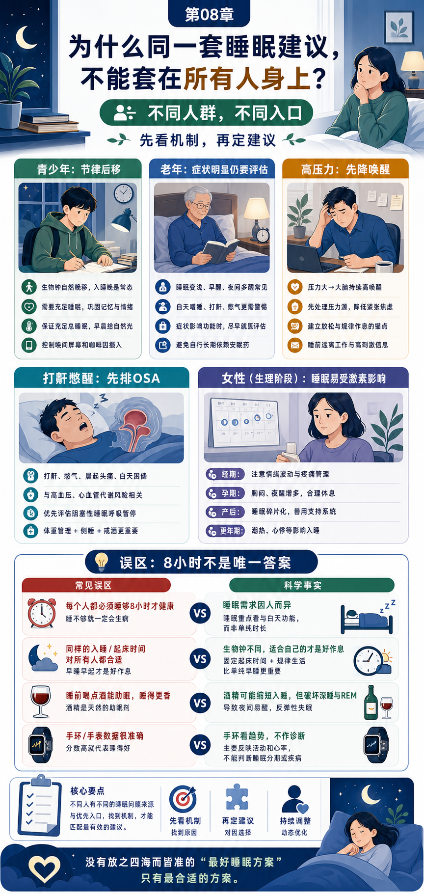 为什么同一套睡眠建议,不能套在所有人身上?