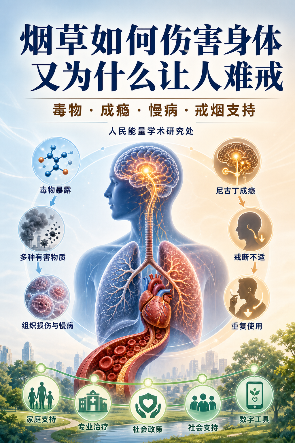 烟草如何伤害身体,又为什么让人难戒