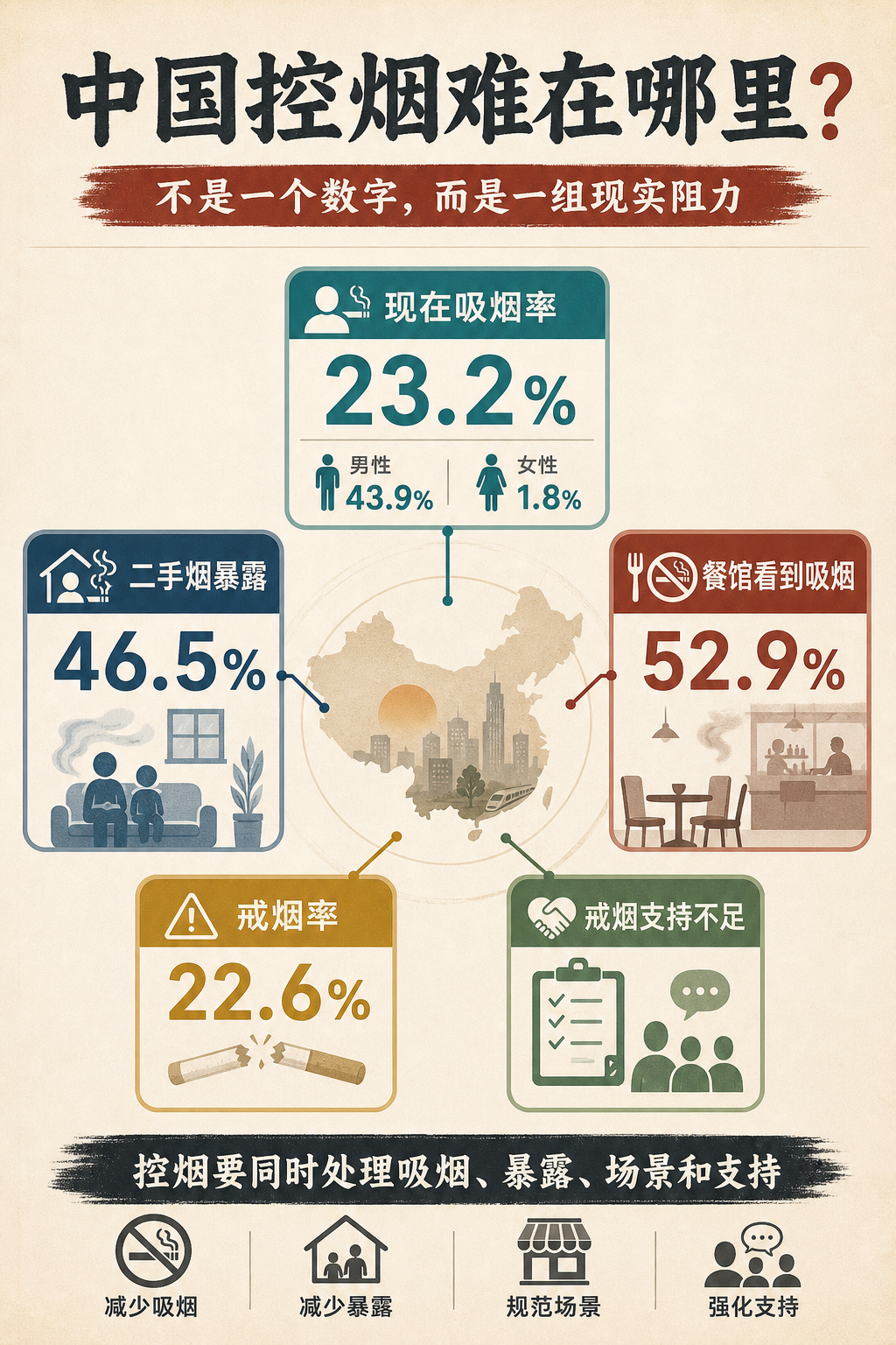 中国控烟难在哪里?