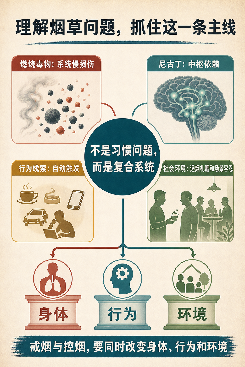 理解烟草问题,最重要的一句话是什么?